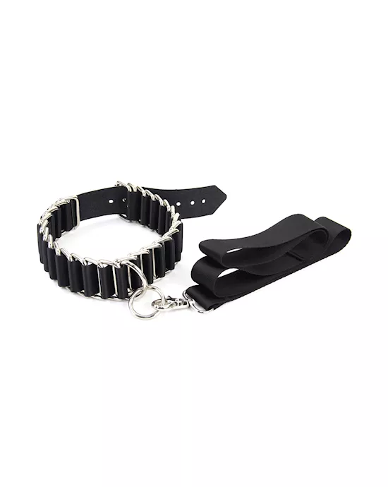 Lug Collar Restraint With Leash