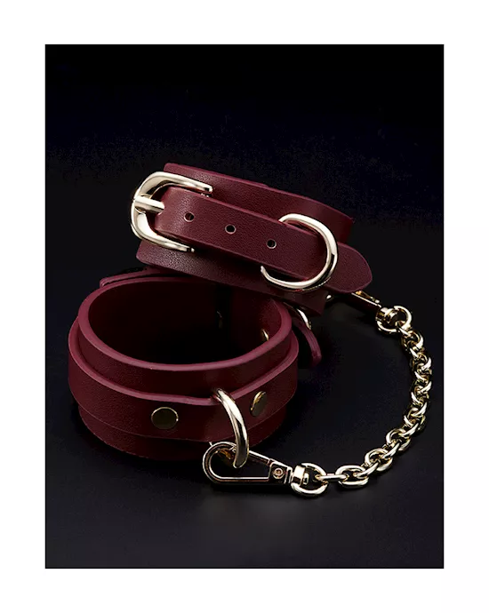 Faux Leather Hand Cuffs