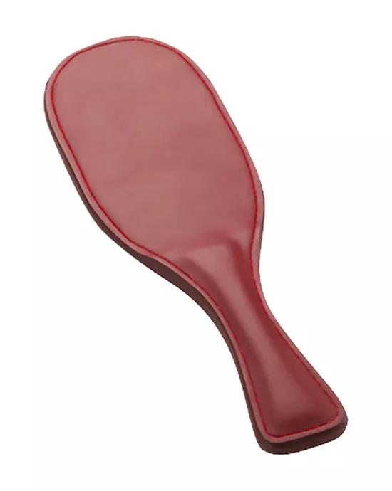 Spanking Round Leather Paddle