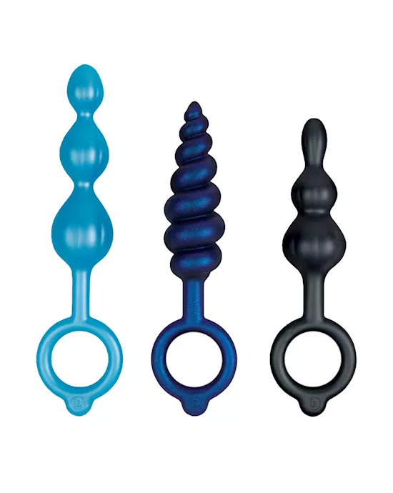 bVibe Butties Beaded Butt Plug Bundle