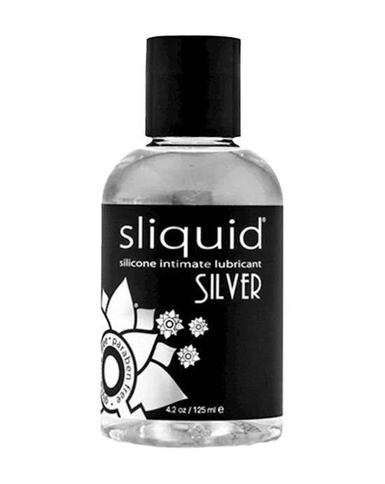 Sliquid Naturals Silver Silicone Lubricant  125ml