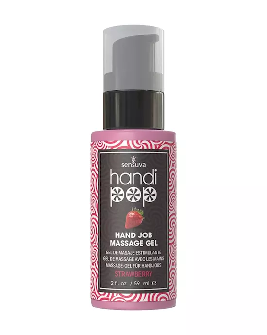 Handipop Strawberry Edible Massage Gel  59ml