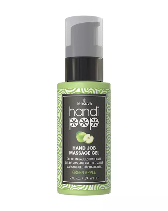 Handipop Green Apple Edible Massage Gel  59ml