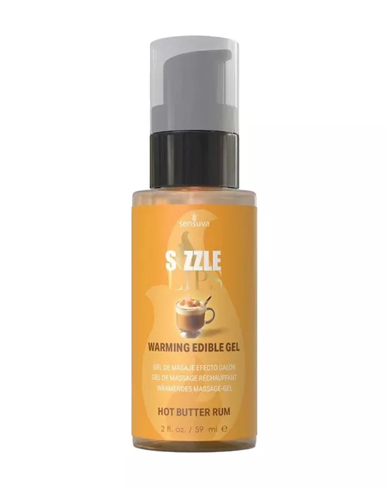 Sizzle Lips Butter Rum Warming Gel  59ml