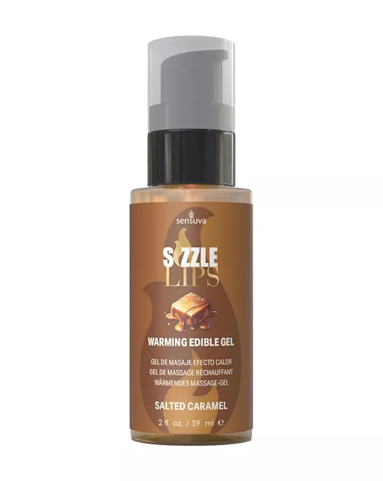 Sizzle Lips Salted Caramel Warming Gel  59ml