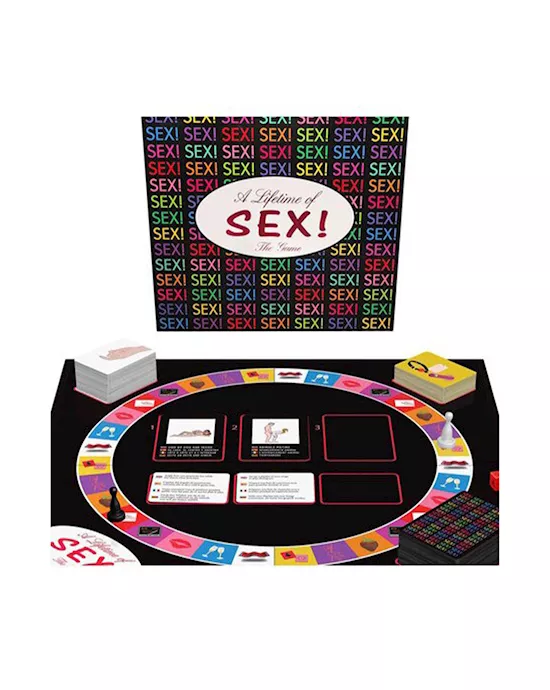 A Lifetime of Sex Board Game