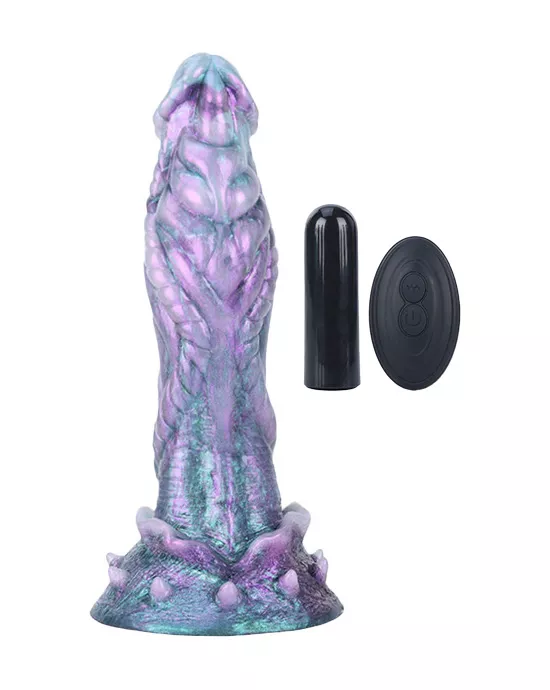 Inquiring Alien Vibrating Fantasy Dildo