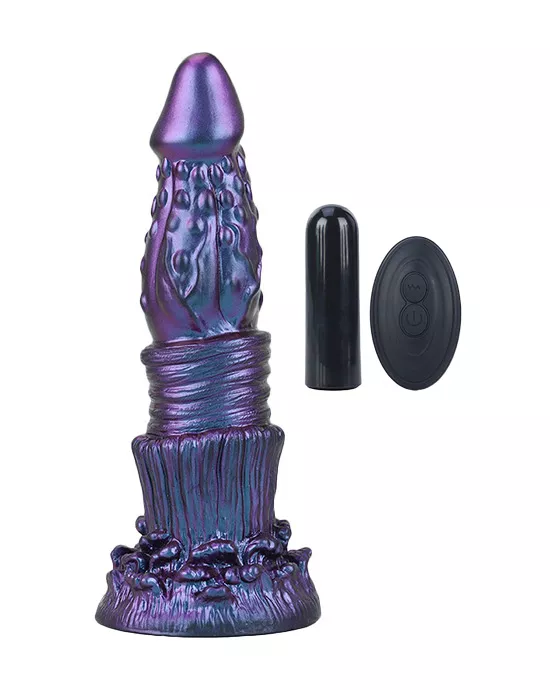 Enthusiastic Elemental Vibrating Fantasy Dildo