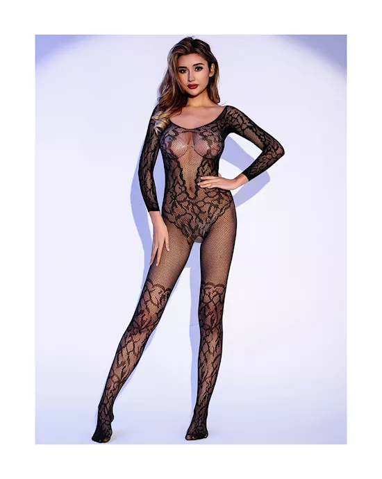 Entice Bare It All Bodystocking