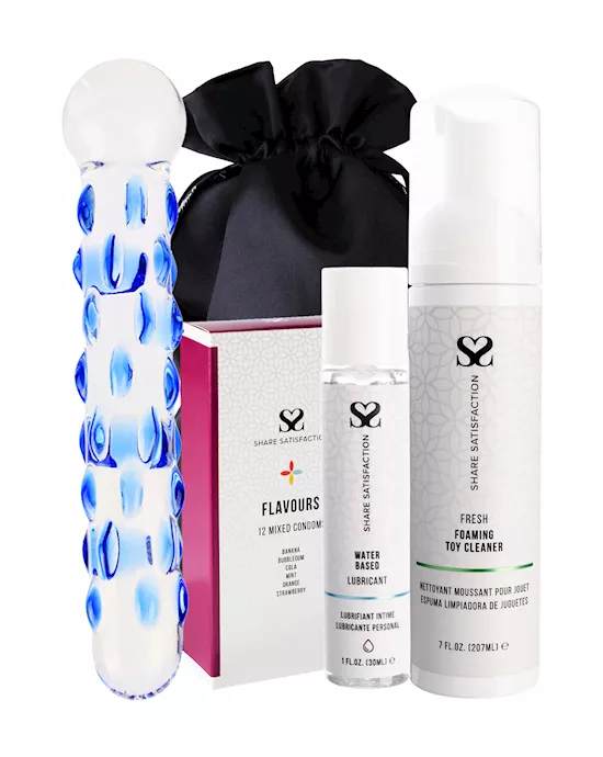 FREE Lucent Teardrops Glass Massager  Essentials Bundle