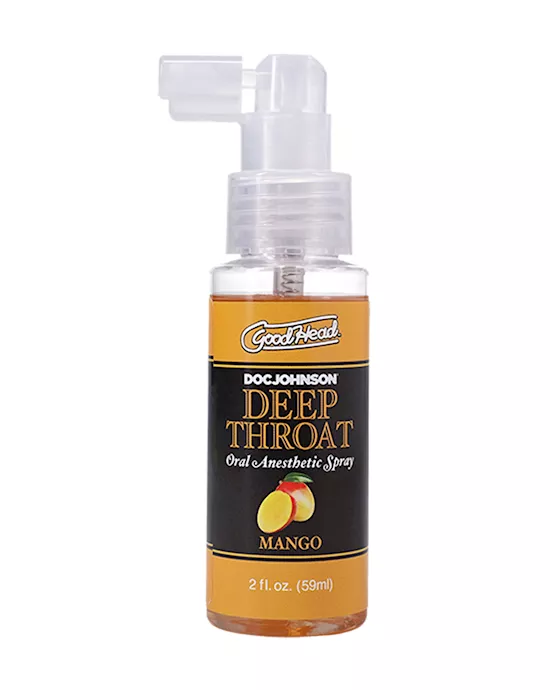 GoodHead Deep Throat Spray  Mango