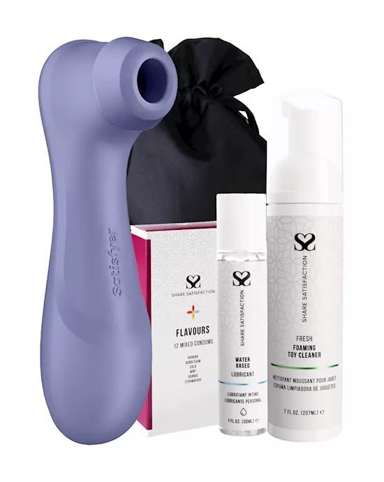 FREE Satisfyer Pro 2 Generation 3  Essentials Bundle