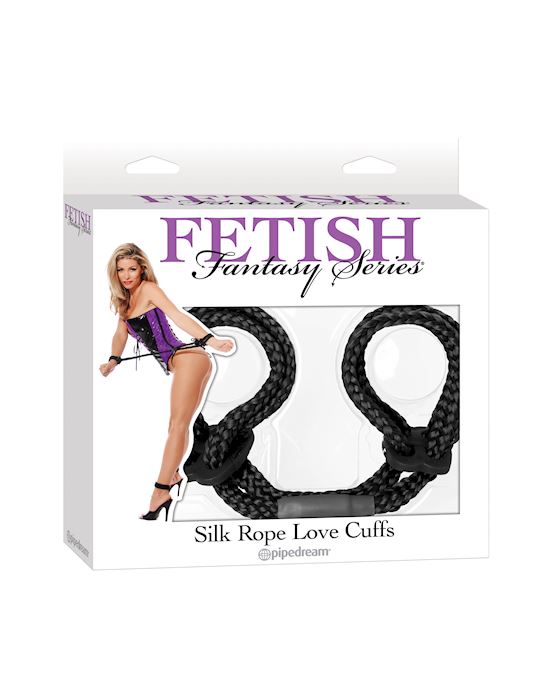 Fetish Fantasy Series Silk Rope Love Cuffs