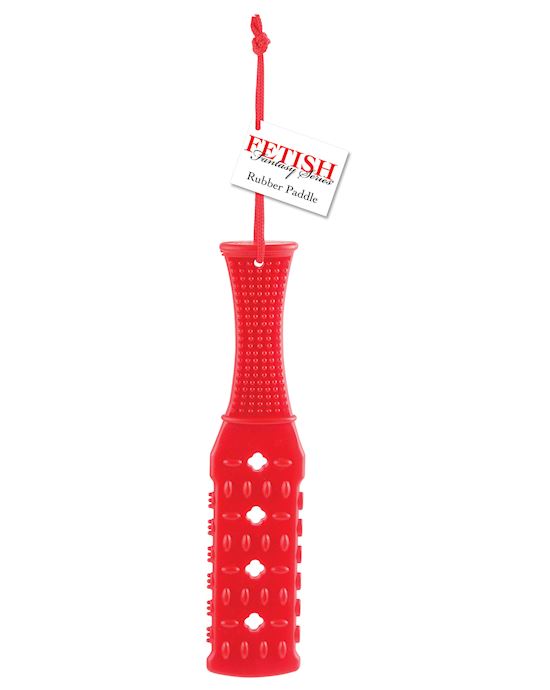 Fetish Fantasy Series Rubber Paddle Red
