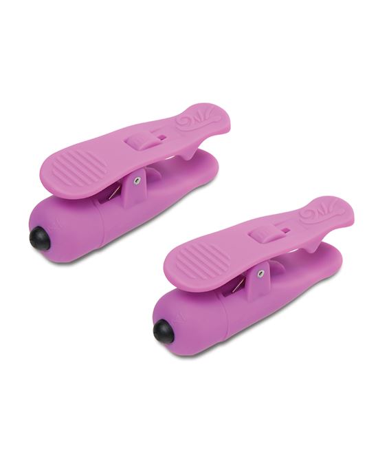 Wireless Vibe Nipple Clamps