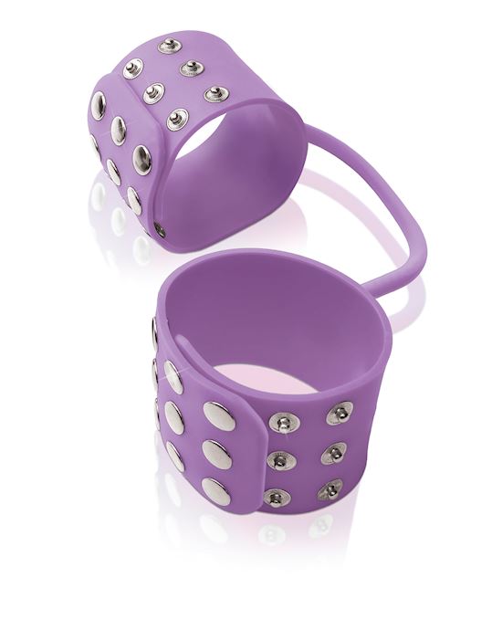Ff Elite Silicone Cuffs Purple