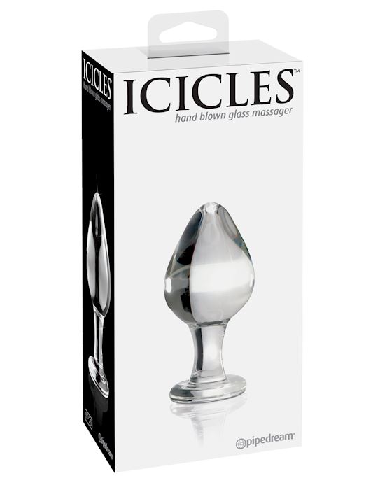 Icicles Glass Anal Plug No 25