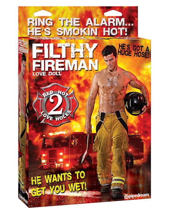 Filthy Fireman Love Doll