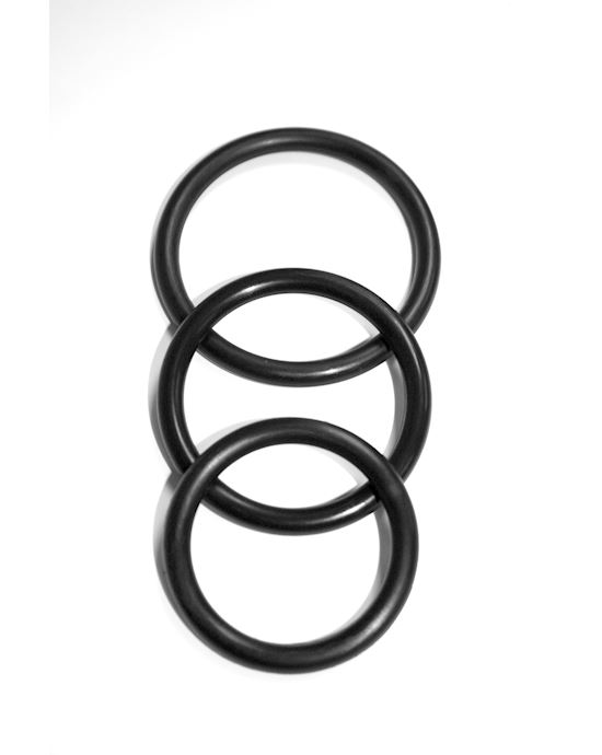 Sex & Mischief Nitrile Cock Ring 3 Pack