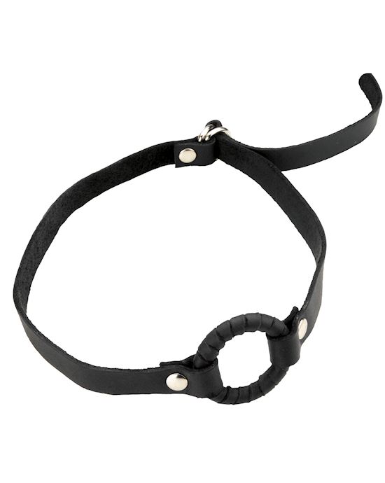 125 O-ring Leather Mouth Gag