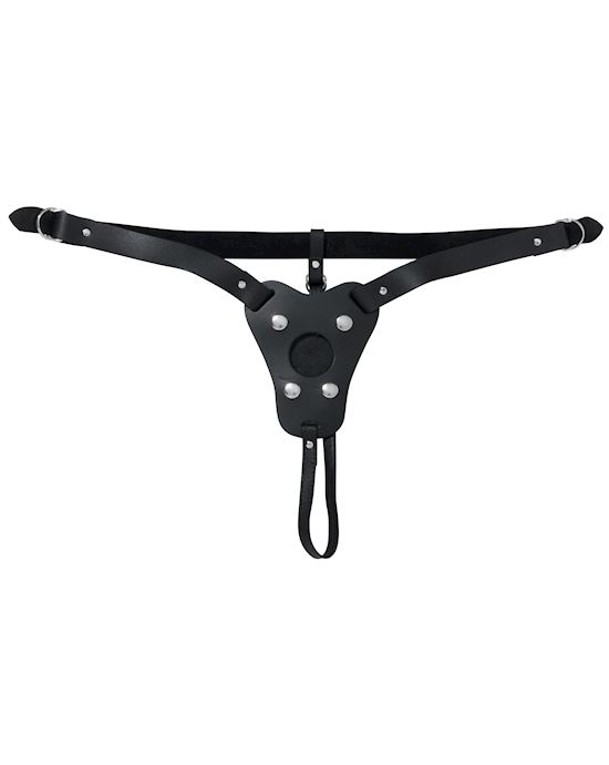 Single Strap Leather Harness