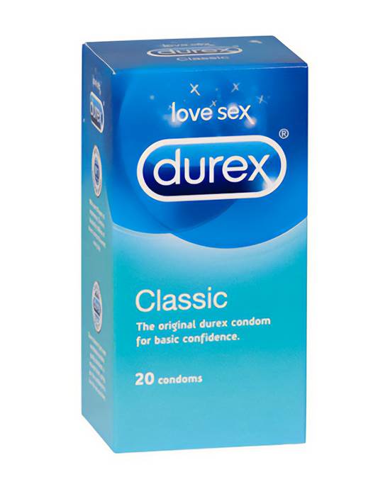 Durex Classic Condoms 20pk