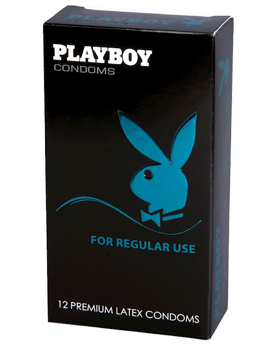 Playboy Condoms For Regular Use 12 Pack