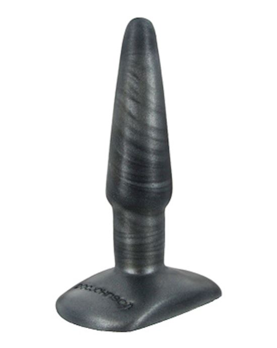 The Lil End Silicone Anal Plug Charcoal