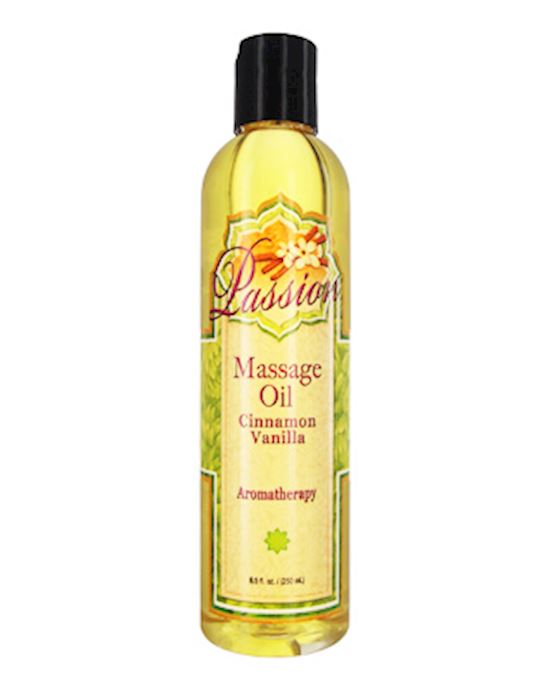 Passion Cinnamon Vanilla Aromatherapy Massage Oil
