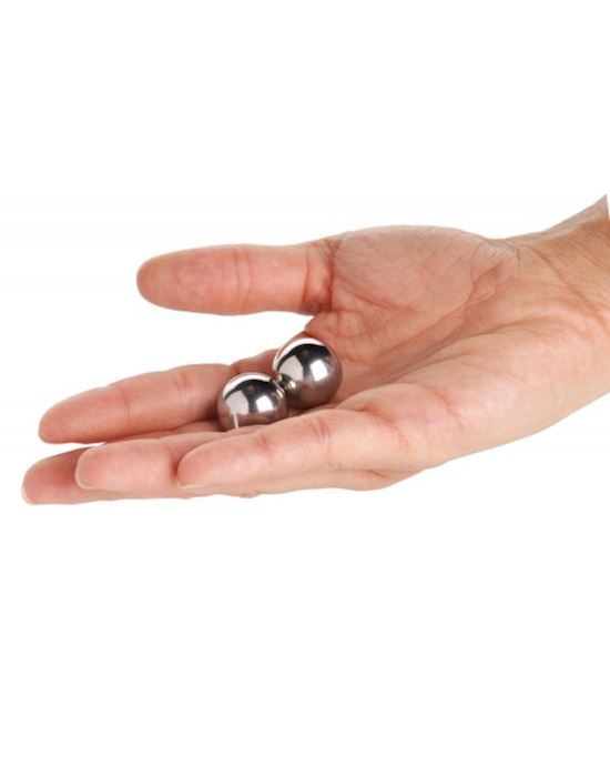 Stainless Steel Benwa Kegel Balls With Pouch