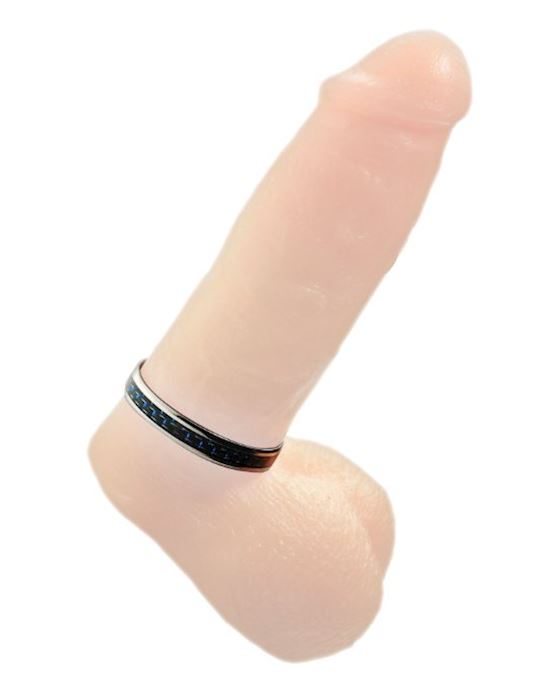 Azure Allure Cock And Ball Ring- Small