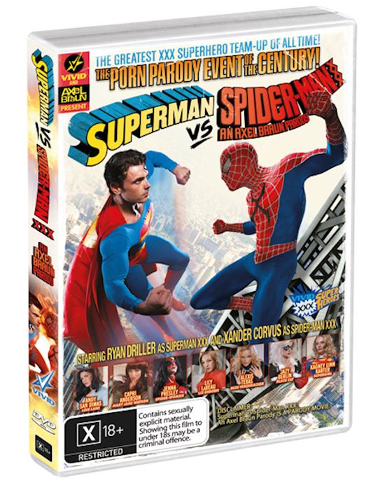 Superman Vs Spiderman Xxx Dvd