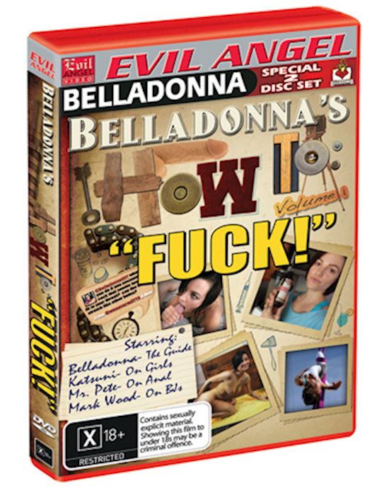 Belladonna How To Fuck Dvd