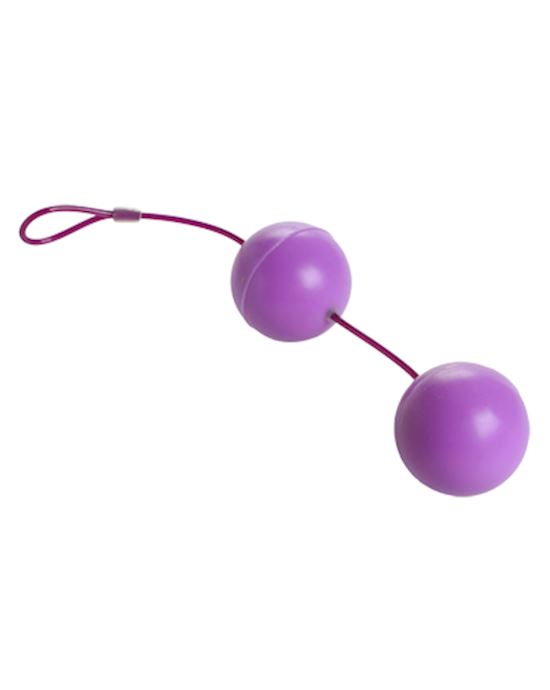 Super Sized Silicone Benwa Balls Purple