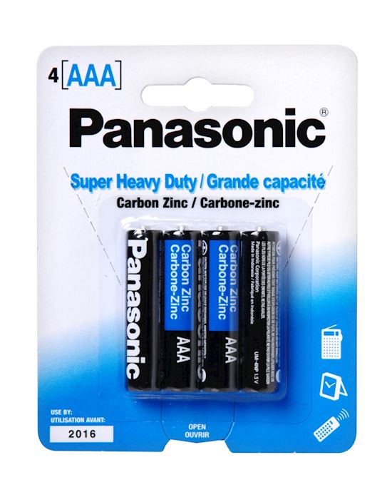 Panasonic Aaa Batteries 4 Pack