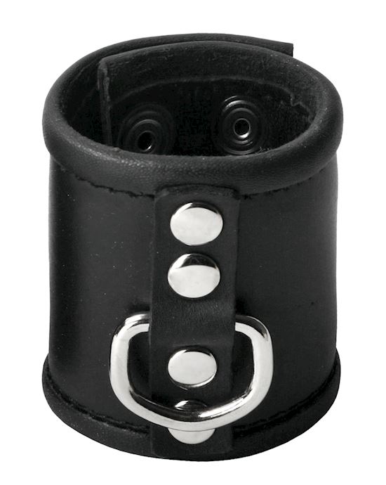 Leather Ball Stretcher With D-ring 2.5 Inches