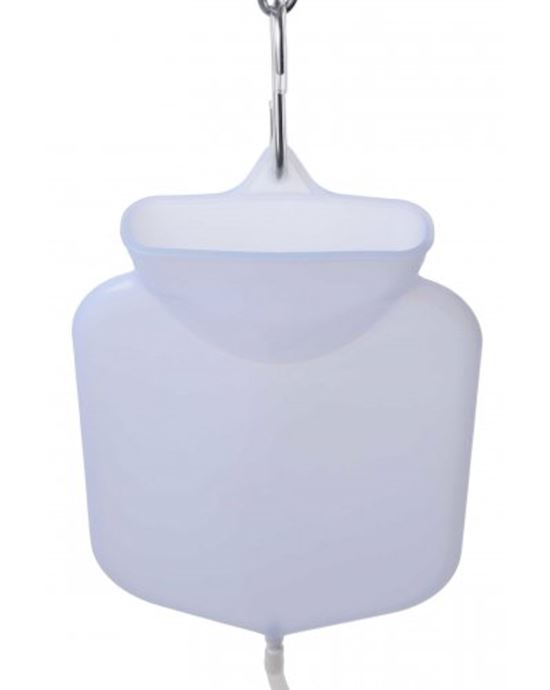 Silicone Open Flow Top Douche And Enema Bag