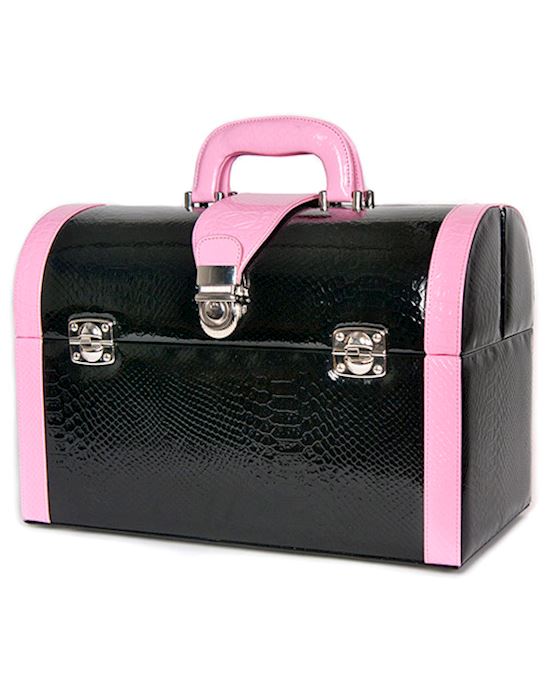 Devine Playchest Black With Pink Accent