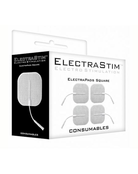 Electrastim 4 X Square Self Adhesive Pads 5cm X 5cm