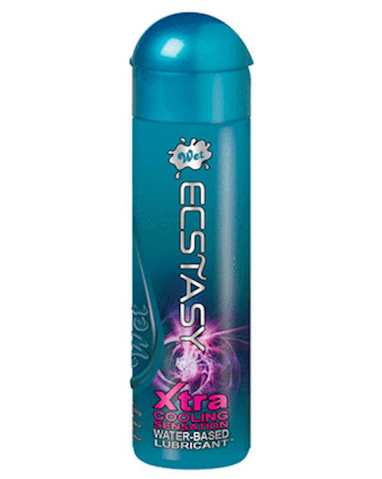 Wet Ecstasy Xtra Cooling Lubricant 36oz Water Based