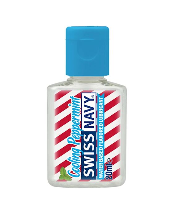 Swiss Navy Cooling Peppermint Lubricant 06oz 20ml