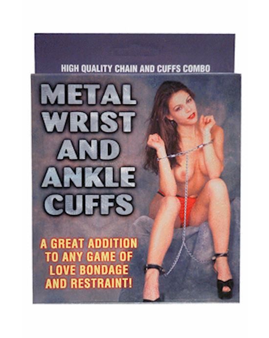 Wrist And Ankle Cuffs Metal
