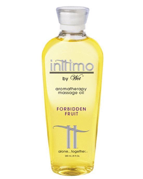 Inttimo By Wet Aromatherapy Massage And Bath Oil 240ml Forbidden Fruit