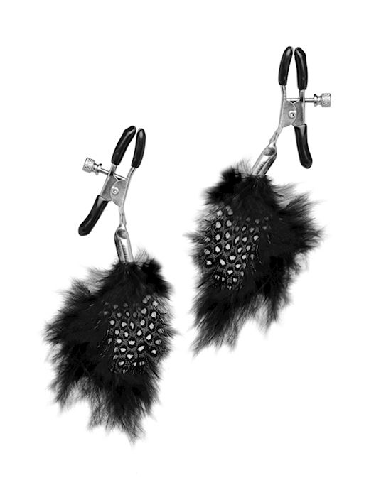 Fetish Fantasy Series Limited Edition Feather Nipple Clamps