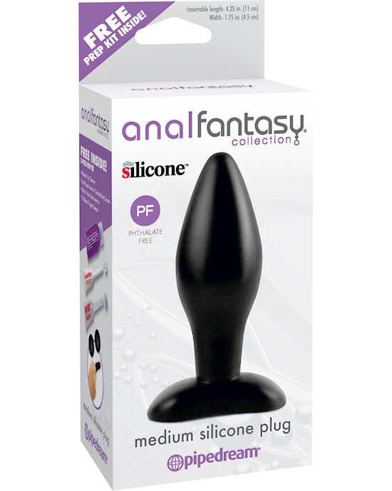 Anal Fantasy Collection Medium Silicone Butt Plug