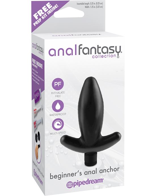 Anal Fantasy Beginners Anal Anchor Butt Plug