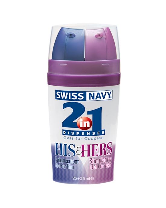 Swiss Navy 2 In 1 His And Hers 16oz 50ml