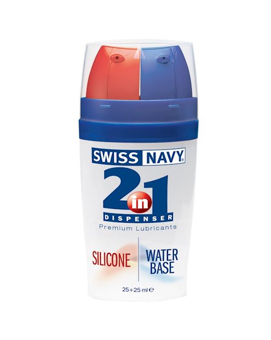 Swiss Navy 2 In 1 Silicone & Water Based 16oz 50ml