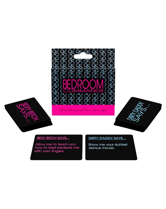 Bedroom Commands Card Game Game