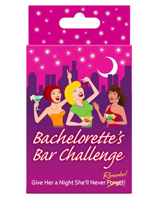 Bachelorettes Bar Challenge Card Game